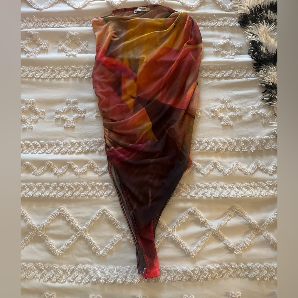 Multicolor bodysuit